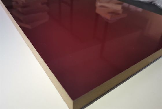 classic color high gloss PET mdf for  kitchen cabinet panel