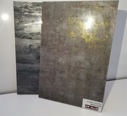 high gloss marble color acrylic faced MDF board, acrylic coated MDF for Kitchen